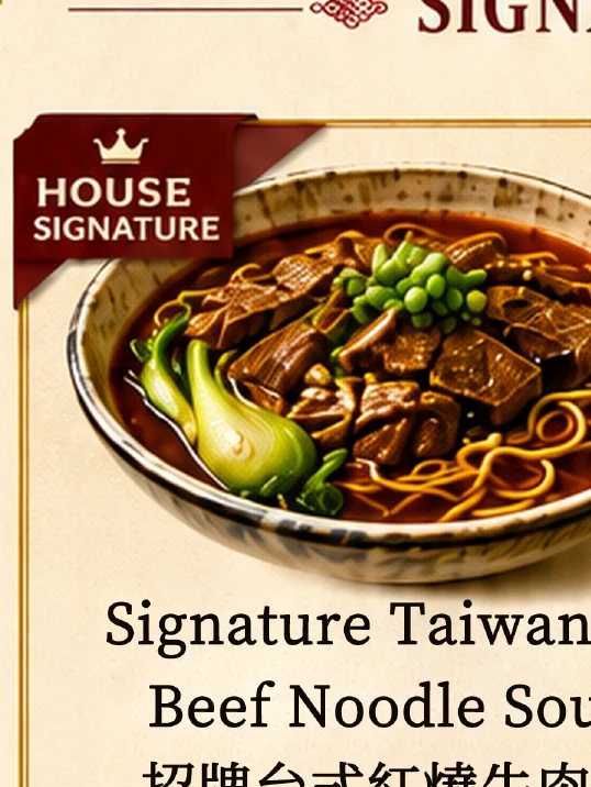 鼎鑽火鍋台灣傳統牛肉麵與餐點
